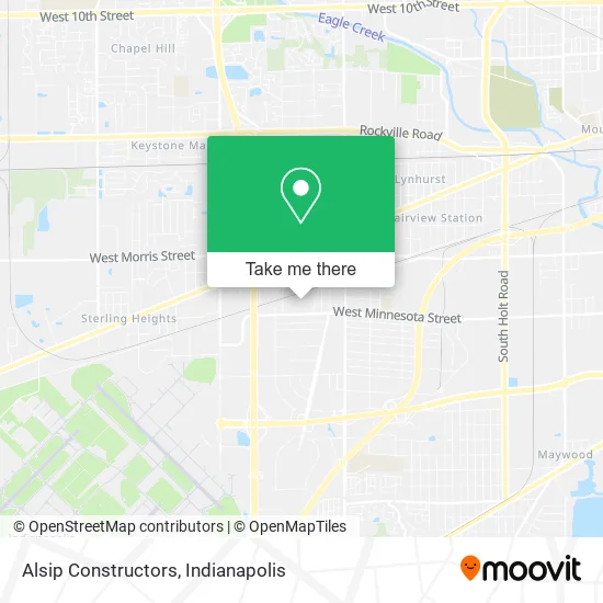 Alsip Constructors map