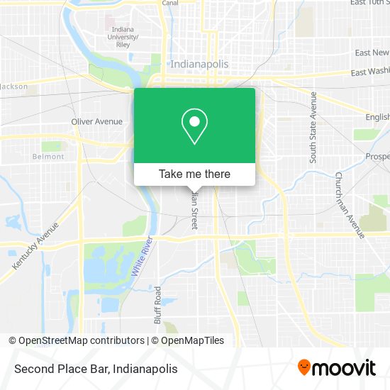 Second Place Bar map