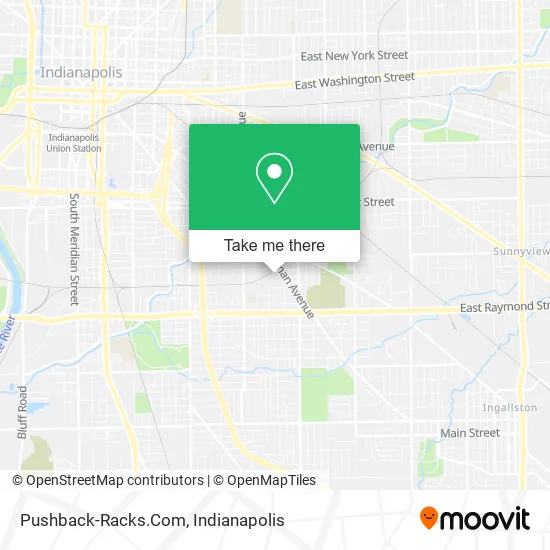 Pushback-Racks.Com map