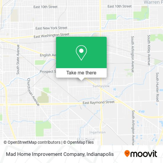 Mapa de Mad Home Improvement Company