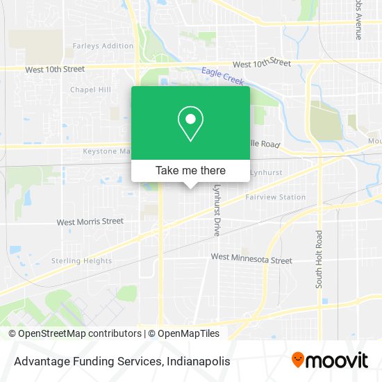 Advantage Funding Services map