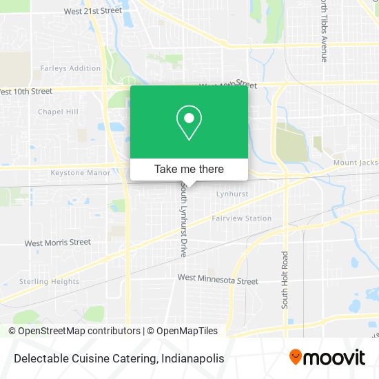 Mapa de Delectable Cuisine Catering