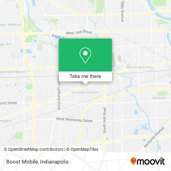 Boost Mobile map