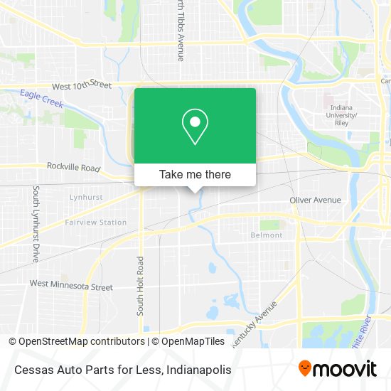 Cessas Auto Parts for Less map