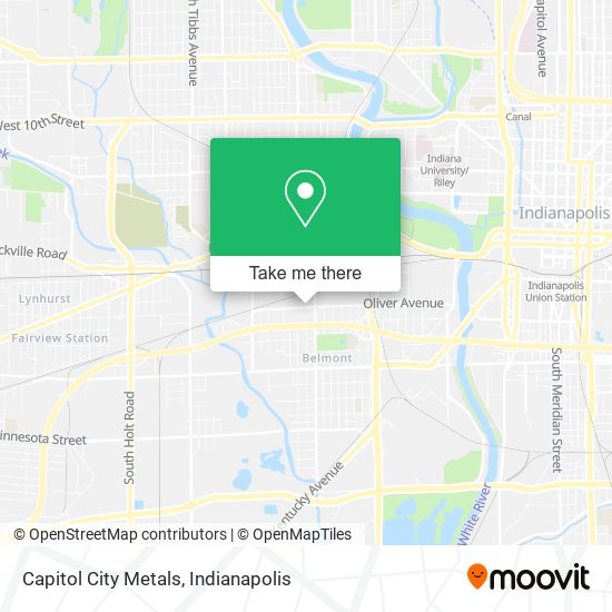 Capitol City Metals map