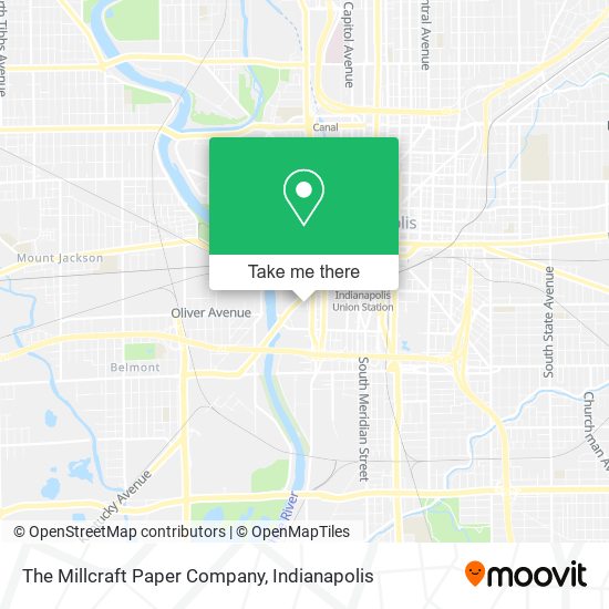 The Millcraft Paper Company map