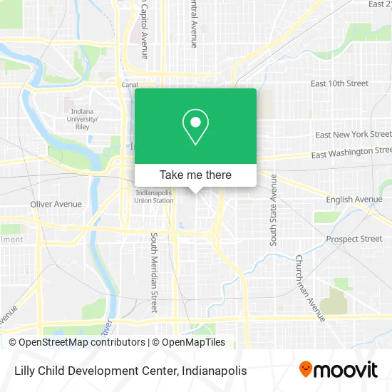 Lilly Child Development Center map
