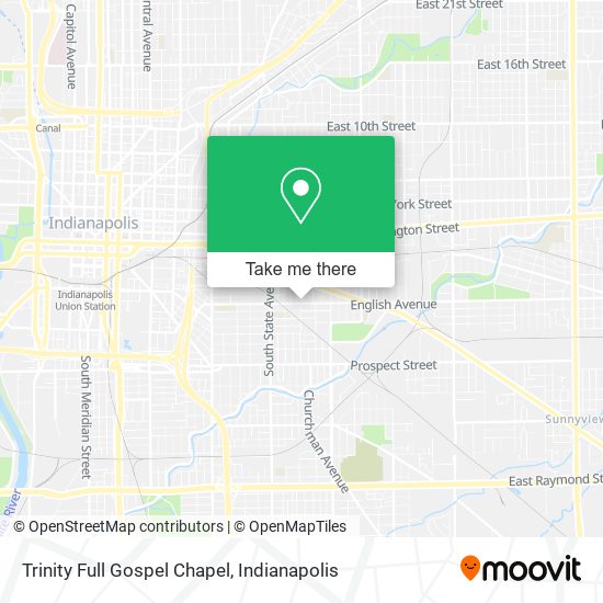 Mapa de Trinity Full Gospel Chapel