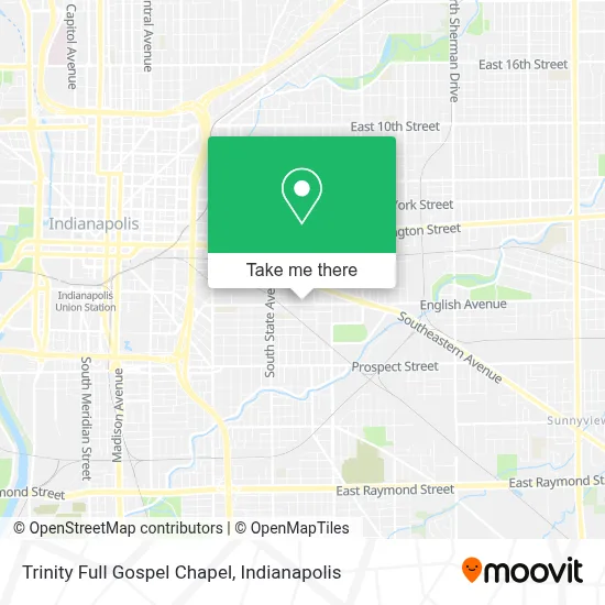 Trinity Full Gospel Chapel map