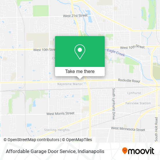 Affordable Garage Door Service map