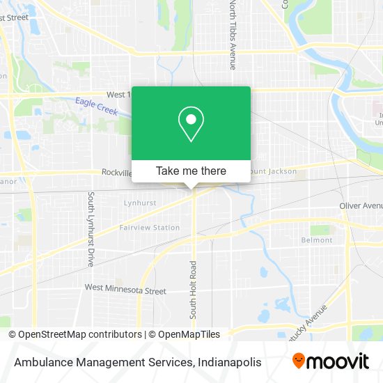 Mapa de Ambulance Management Services