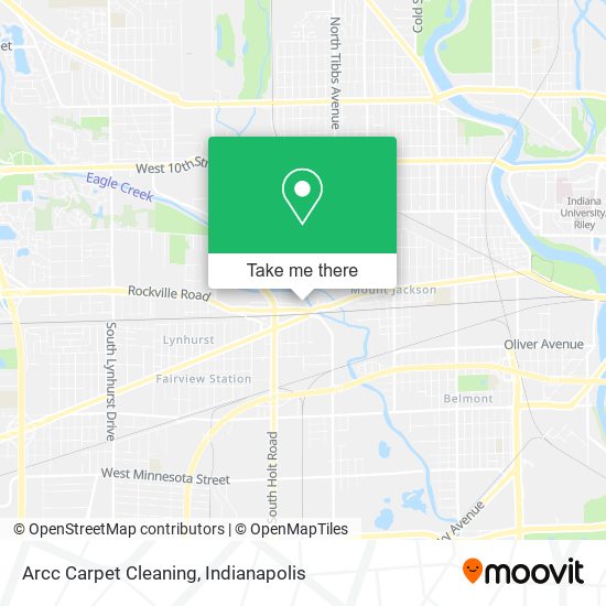 Arcc Carpet Cleaning map