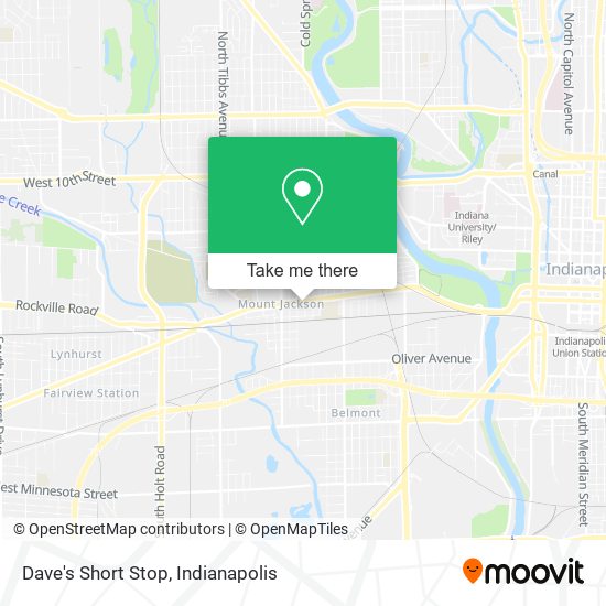 Mapa de Dave's Short Stop