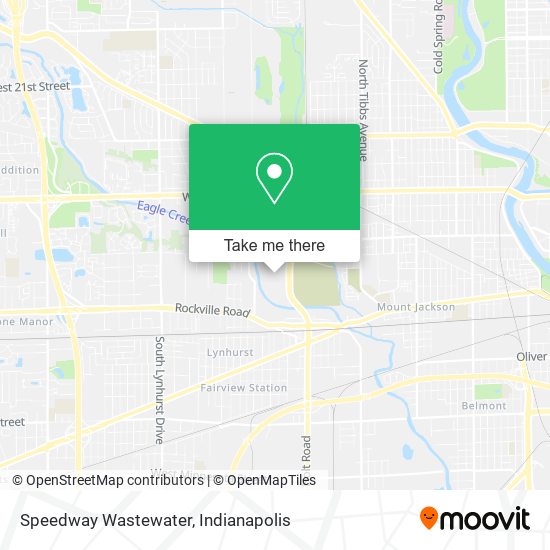 Speedway Wastewater map