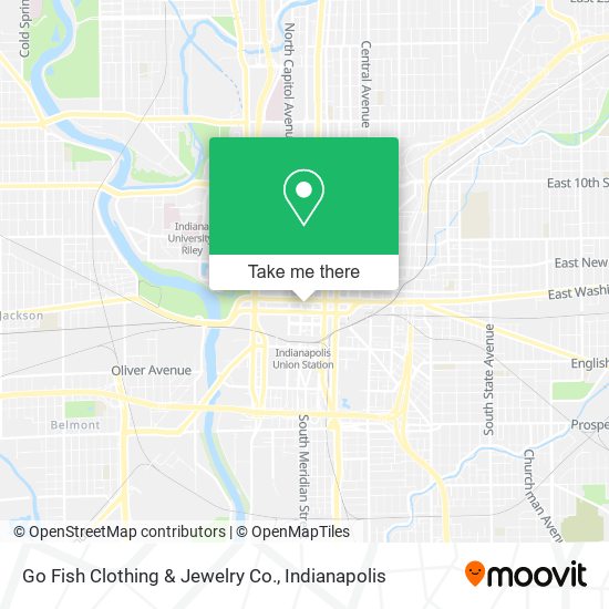 Go Fish Clothing & Jewelry Co. map