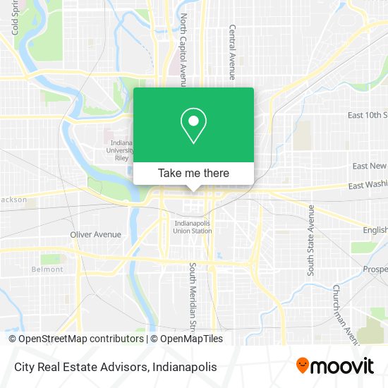City Real Estate Advisors map