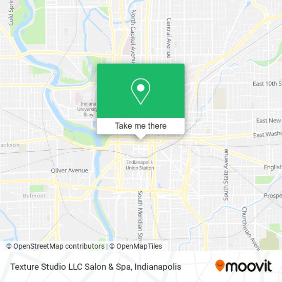 Mapa de Texture Studio LLC Salon & Spa
