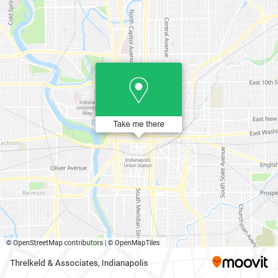 Threlkeld & Associates map