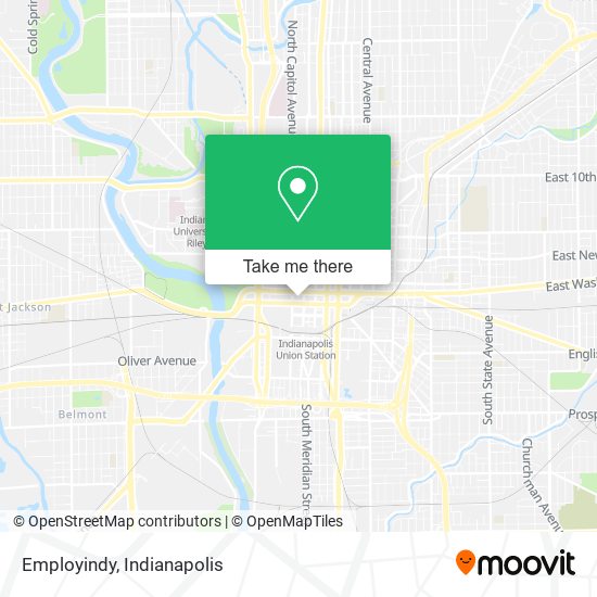 Employindy map