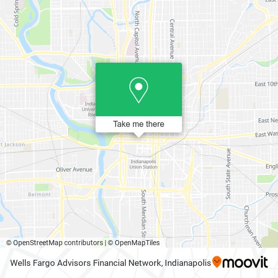 Wells Fargo Advisors Financial Network map