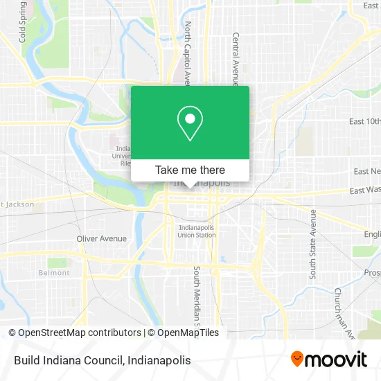 Build Indiana Council map