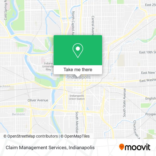 Claim Management Services map