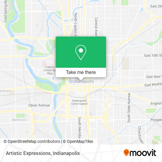 Artistic Expressions map