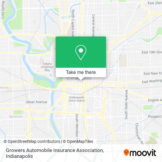 Mapa de Growers Automobile Insurance Association