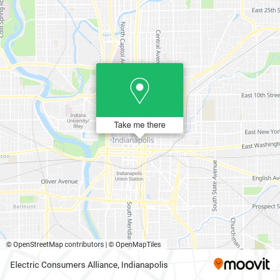 Mapa de Electric Consumers Alliance