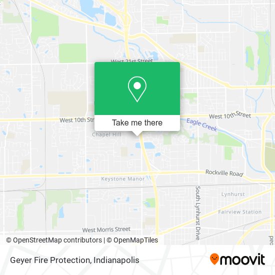 Mapa de Geyer Fire Protection