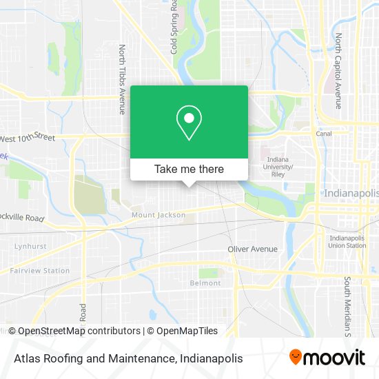 Mapa de Atlas Roofing and Maintenance