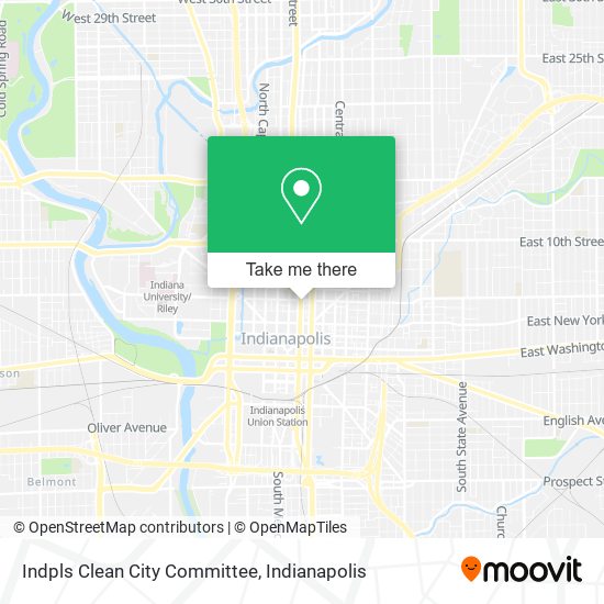 Indpls Clean City Committee map