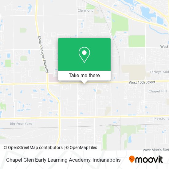 Chapel Glen Early Learning Academy map