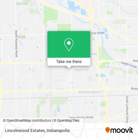 Mapa de Lincolnwood Estates