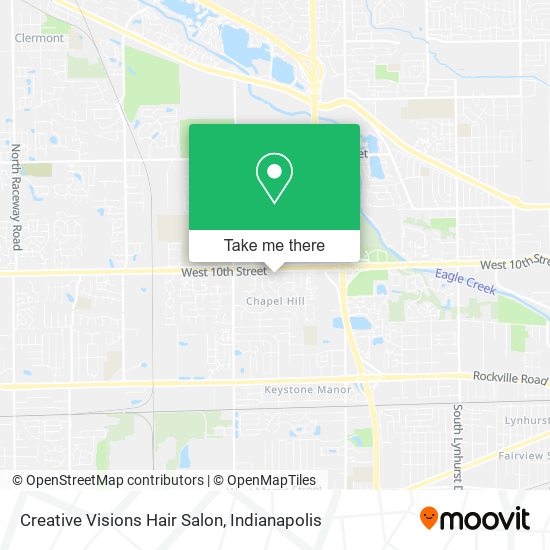 Creative Visions Hair Salon map