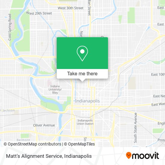Mapa de Matt's Alignment Service