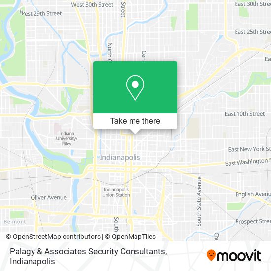 Palagy & Associates Security Consultants map