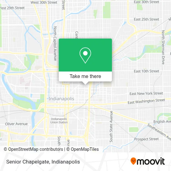 Senior Chapelgate map