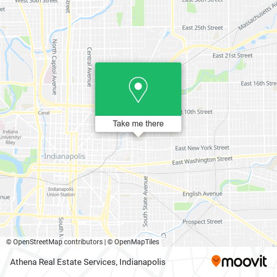 Athena Real Estate Services map