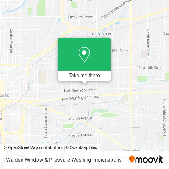 Mapa de Walden Window & Pressure Washing