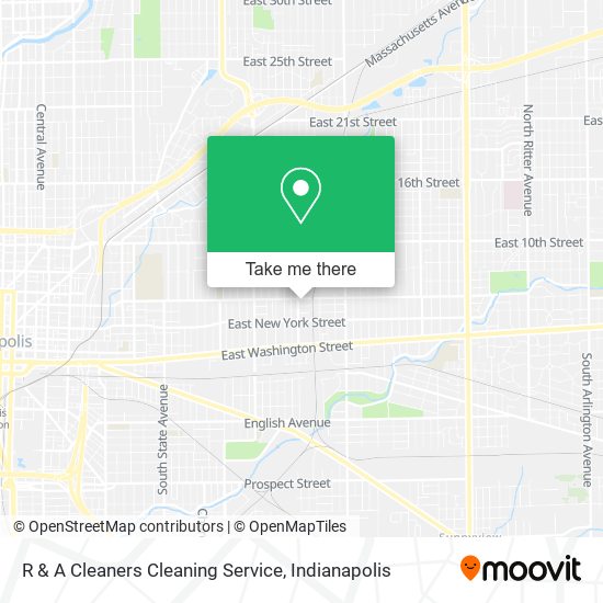 R & A Cleaners Cleaning Service map