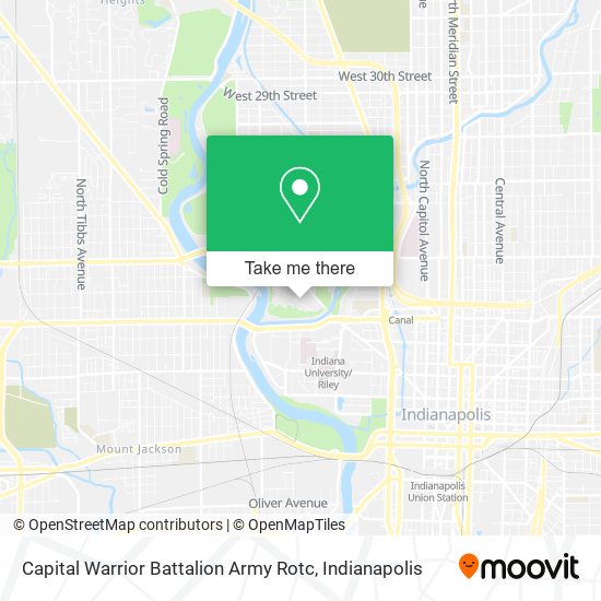 Capital Warrior Battalion Army Rotc map