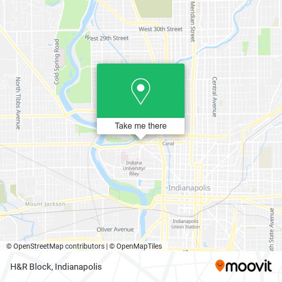 H&R Block map