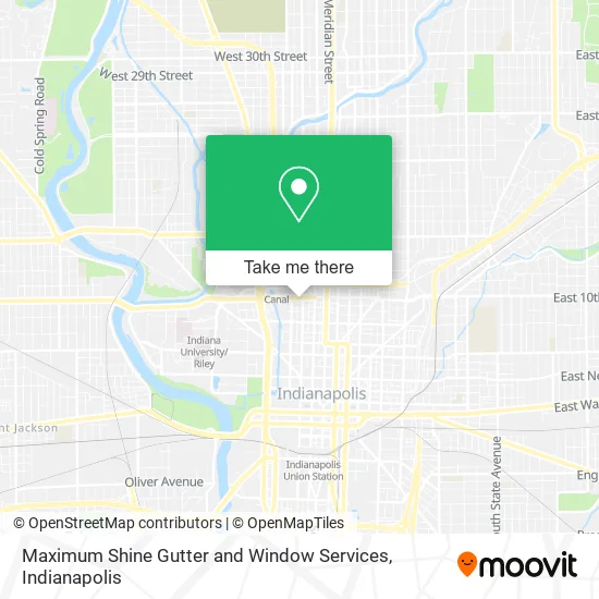 Maximum Shine Gutter and Window Services map
