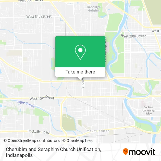 Cherubim and Seraphim Church Unification map