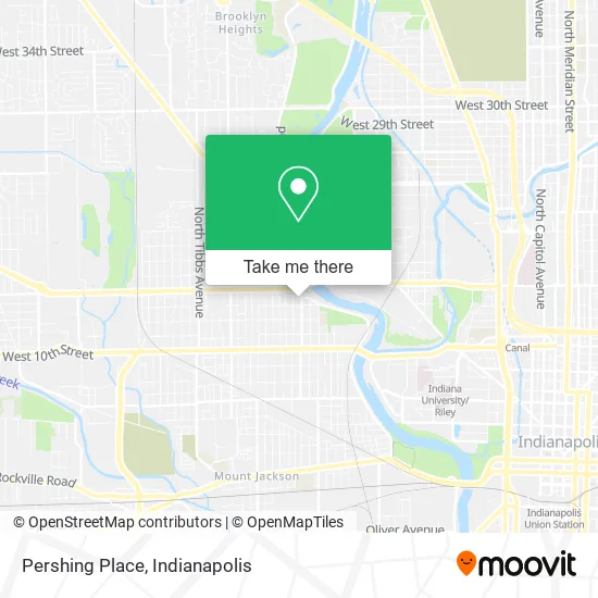 Pershing Place map