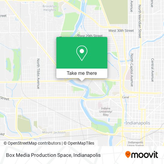 Box Media Production Space map