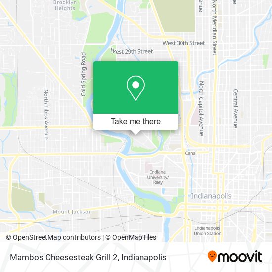 Mapa de Mambos Cheesesteak Grill 2