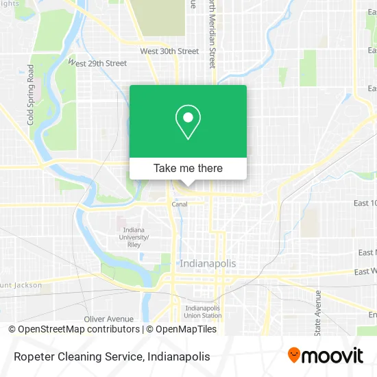 Mapa de Ropeter Cleaning Service