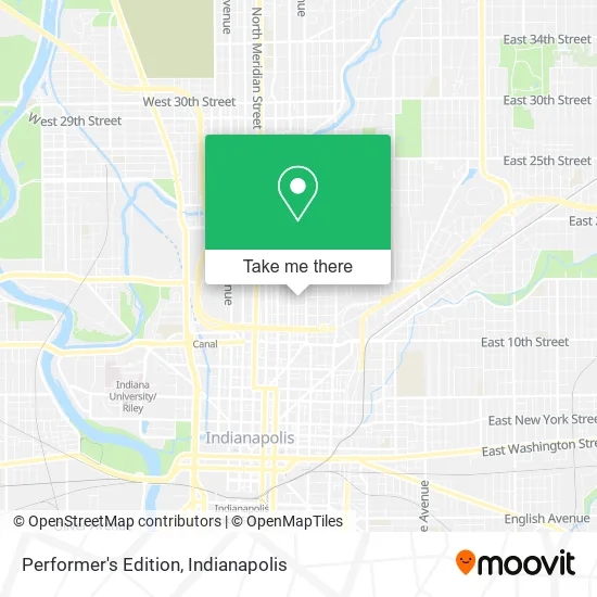 Performer's Edition map